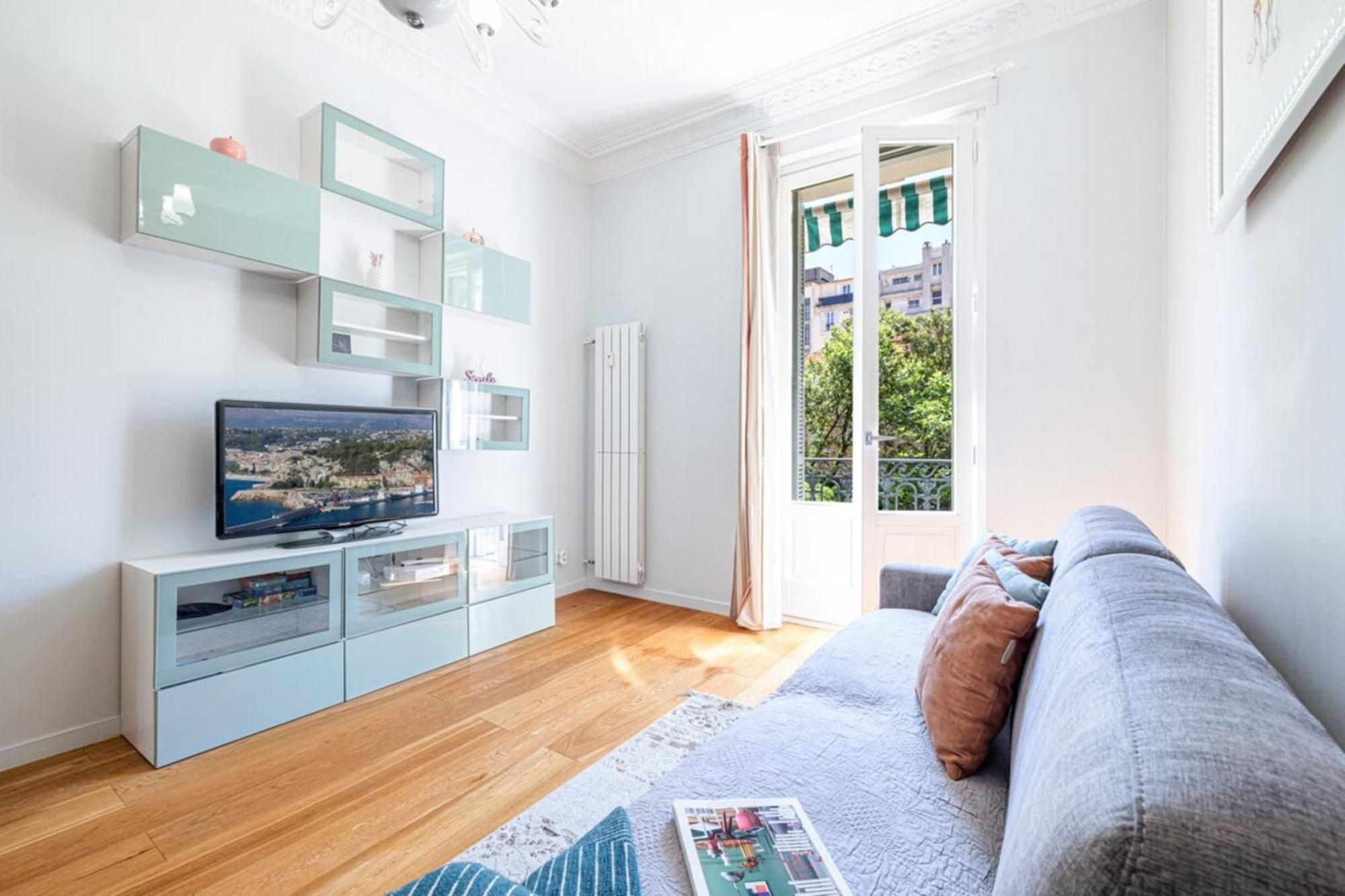 Joffre 49-D - Charming 2 Bedroom - Carre D'Or Nice Exteriör bild
